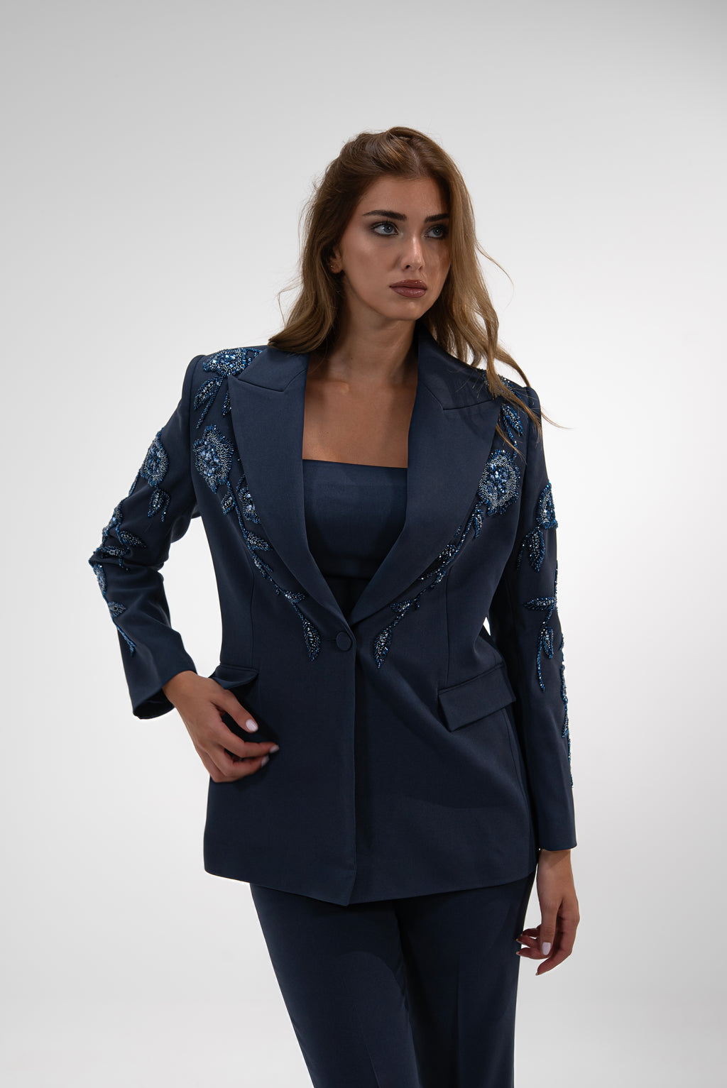 Midnight Bloom Suit