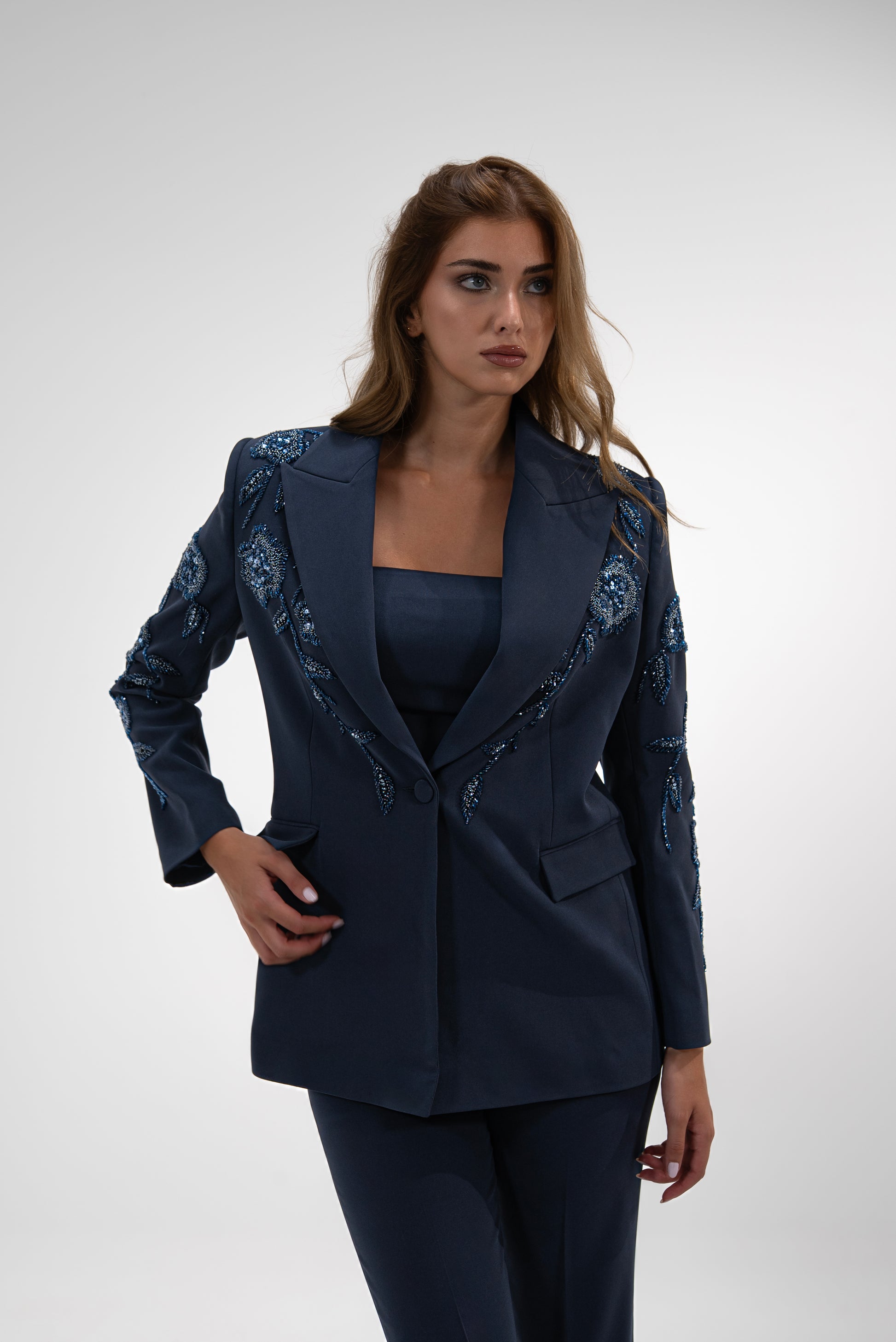 Midnight Bloom Suit