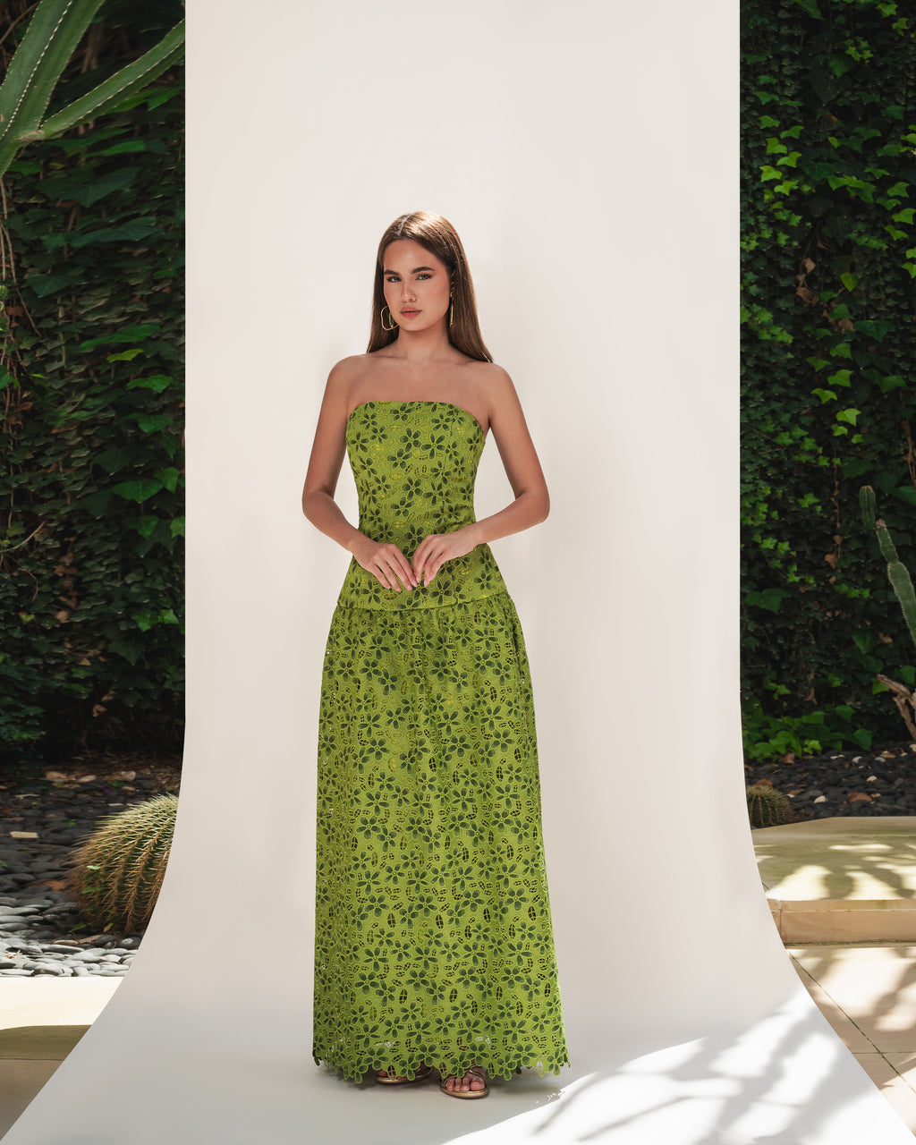 Camelia Dress (Green)