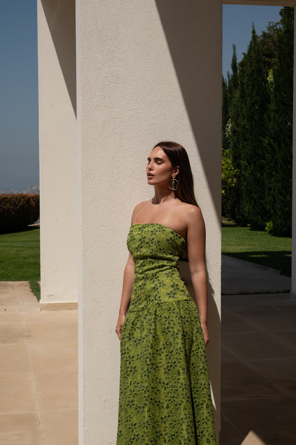 Camelia Dress (Green)